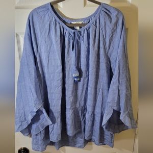 Matilda Jane Chambray Boho Top